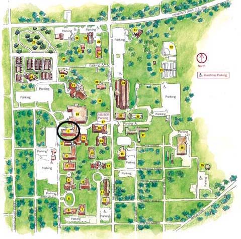 Admissions map