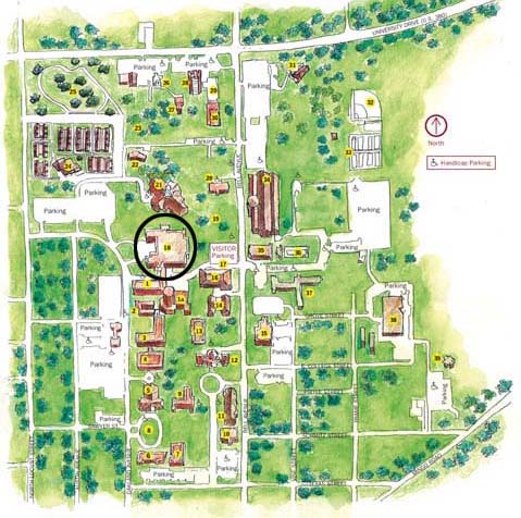 Hubbard Hall Map