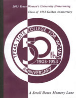 Class of 1953 Memory Book