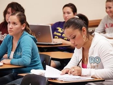 Students in the classroom