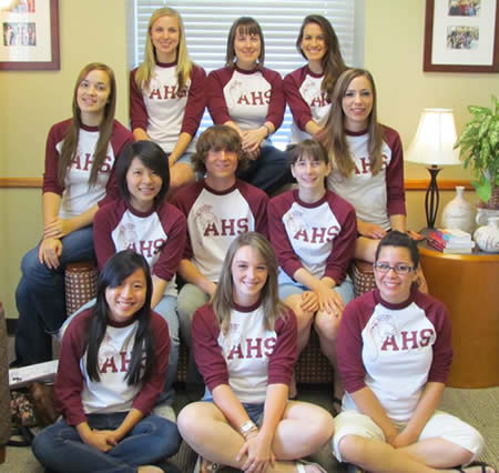 Athenian Honors Society Officers