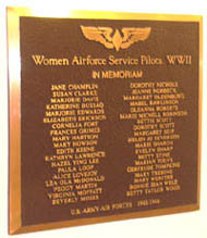 in memorium plaque
