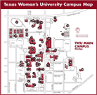 Denton campus map