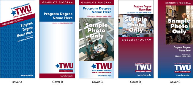 TWU Deparment Brochure Covers A - E 