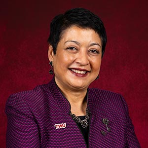 Executive Dean Yelkur of the Merrilee Alexander Kick College of Business and Entrepreneurship