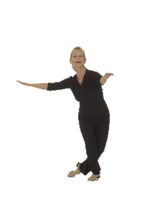 Gladys Keeton in a dance pose