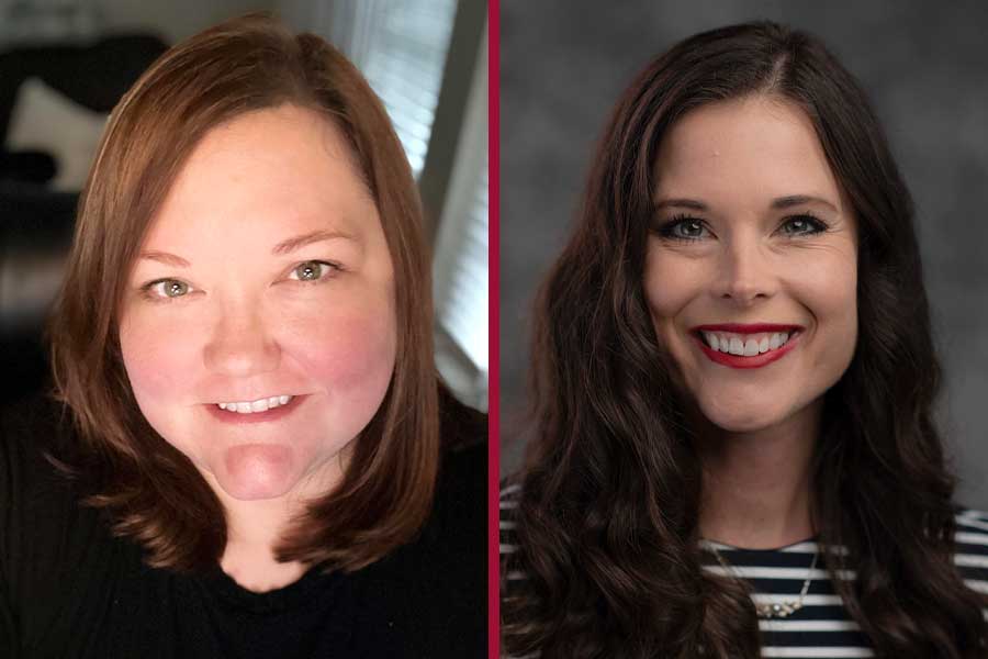 Lisa Grubbs and Bonnie King receive federal grant form U.S. Dept of Education