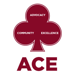 Core Values for Graduate Student Council are Advocacy, Excellence and Community