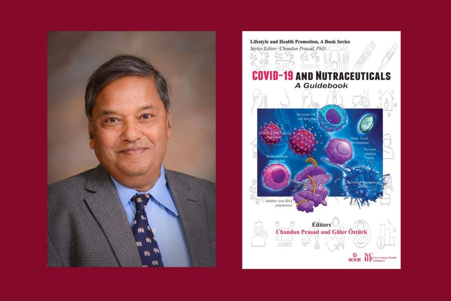 TWU Professor Emeritus Chandan Prasad, PhD, and his new book