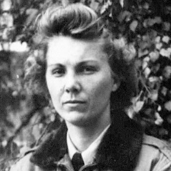 Reba Whittle, the only American military female prisoner of war in the European Theater after her casualty-evacuation aircraft was shot down in September 1944.