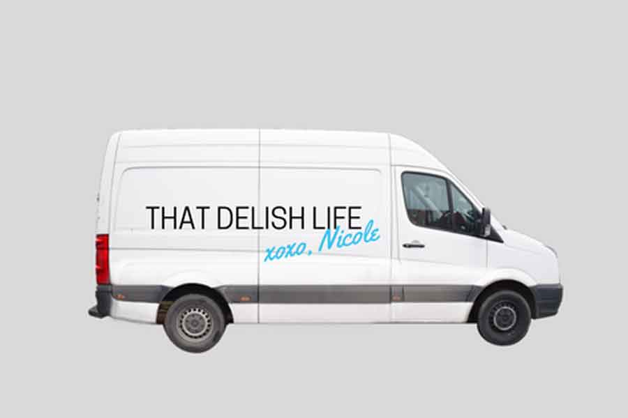 That Delish Life Delivery Van