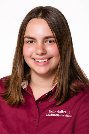 A portrait style headshot of Emily Galbraith