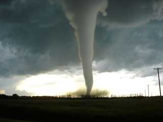 A Tornado near Elie, Manitoba, Canada