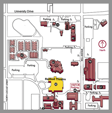 Redbud Theater Complex directions and parking | Texas Woman's ...