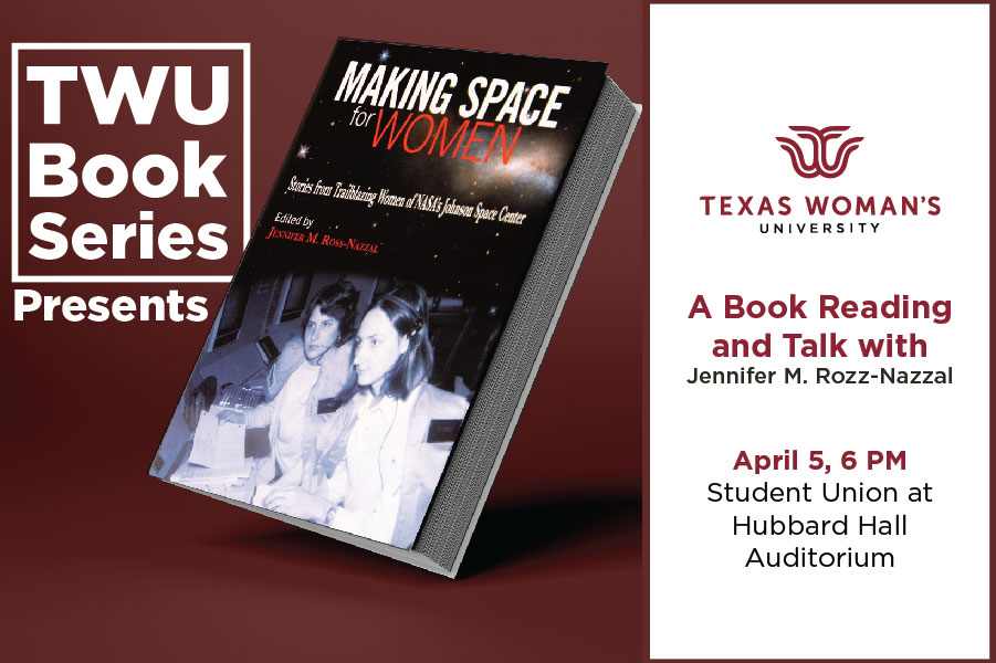 TWU Book Series Book Reading and Talk with Author on April 5 at 6 pm
